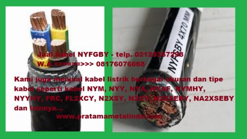 Daftar Harga Kabel NYFGBY Telp. 02129367298