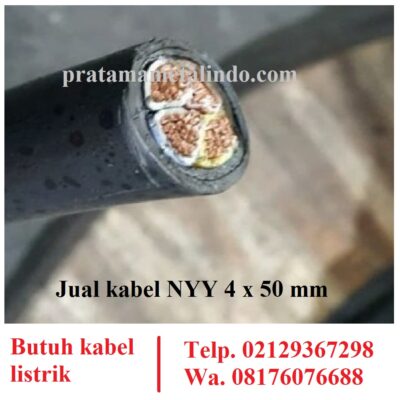 Jual kabel tufur nyy 4x50mm