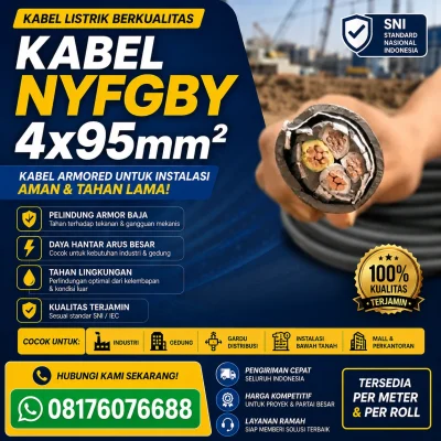 Kabel NYFGBY 4x95mm