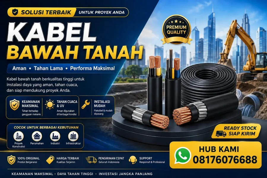 jual kabel listrik bawah tanah